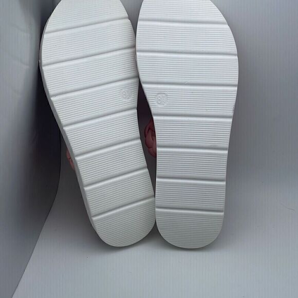 CUSHIONAIRE Women's braided slide sandal SIZE 8.5 PINK - Picture 7 of 8